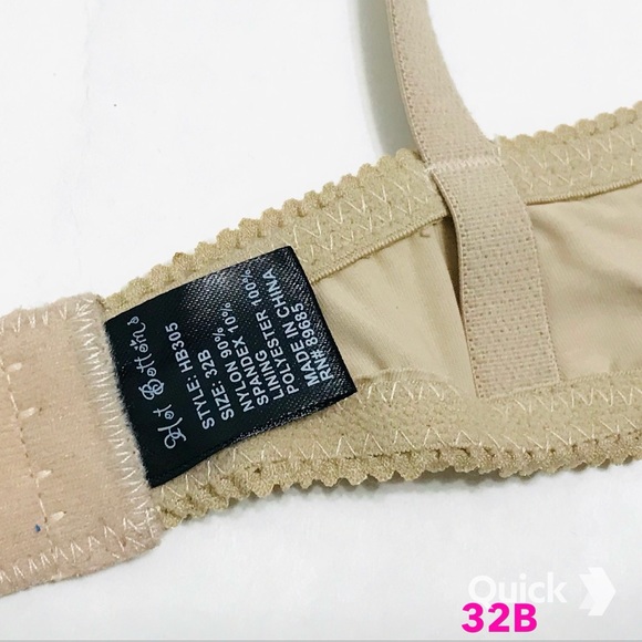 32B - NWT 3 pcs Lace Seamless Cup Women’s Bras - Picture 11 of 12